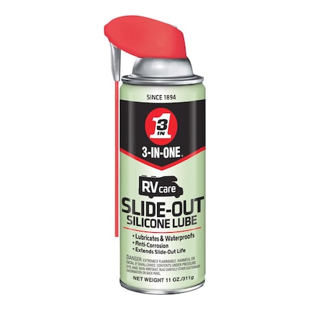 3-In-One 11 oz RV Care Slide Out Silicone Lubricant Can 1339771